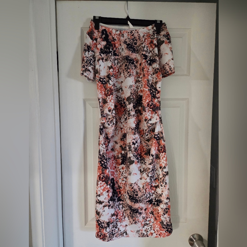 Pinkblush dress flowers size medium maternity